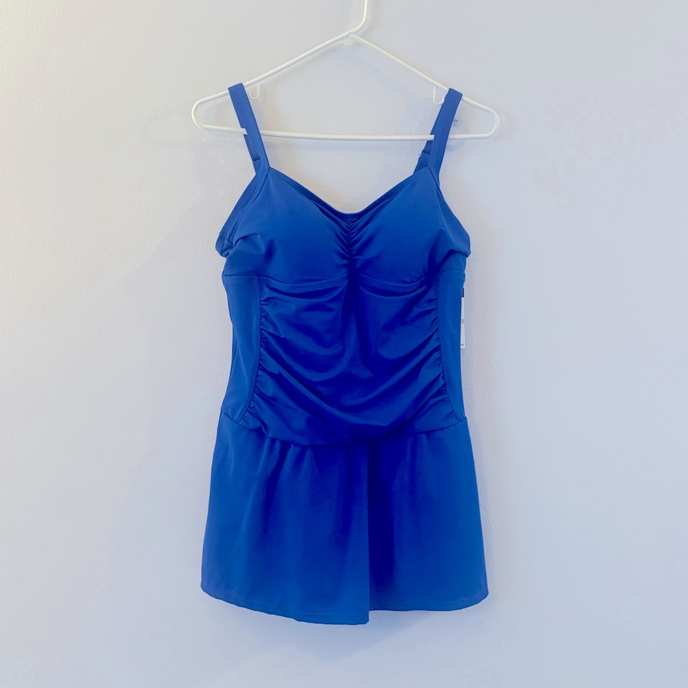 NWT Jantzen One Piece Swim Dress